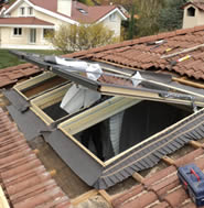 Réparation et changement de fenêtre de toit